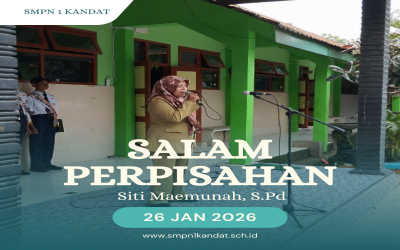 Upacara Hari Senin dan Salam Perpisahan Bu Maemunah S.Pd